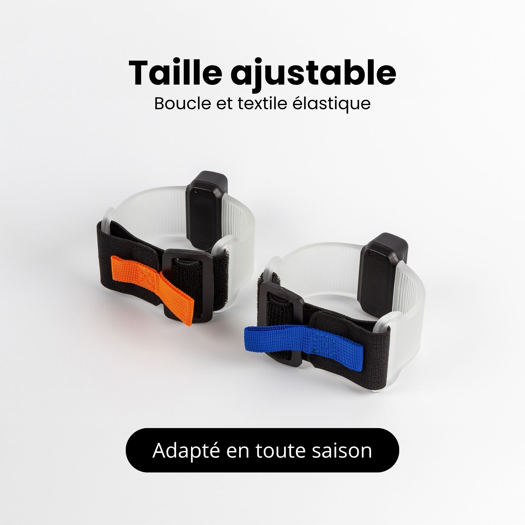 Brassards lumineux connectés