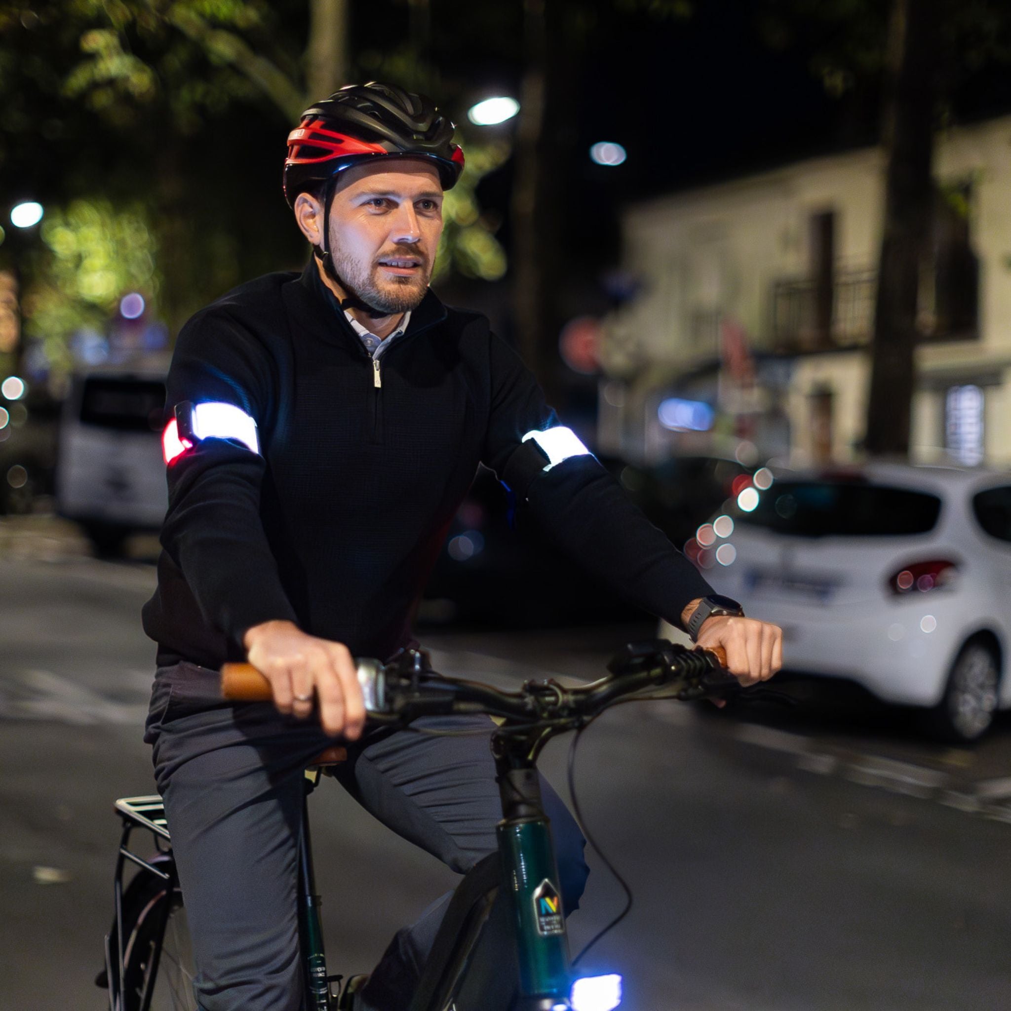 Brassards lumineux connectés