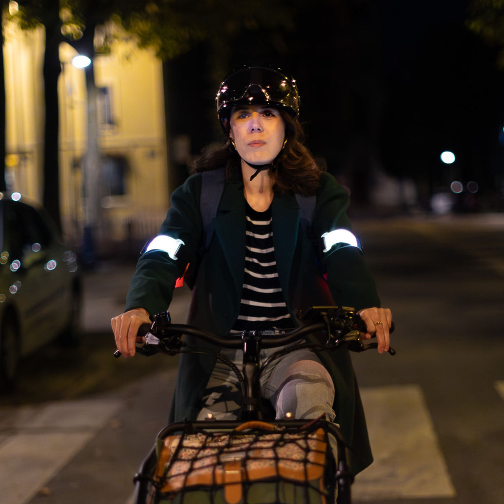 Brassards lumineux connectés